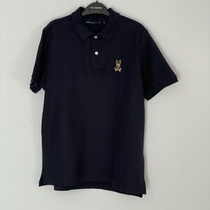 NWOT Psycho Bunny men pique polo shirt Size M